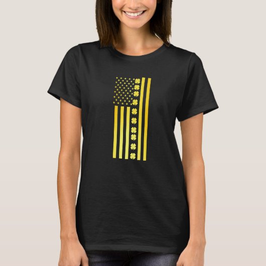 米国国旗St pattys daySt patricks day2022A Tシャツ (正面)