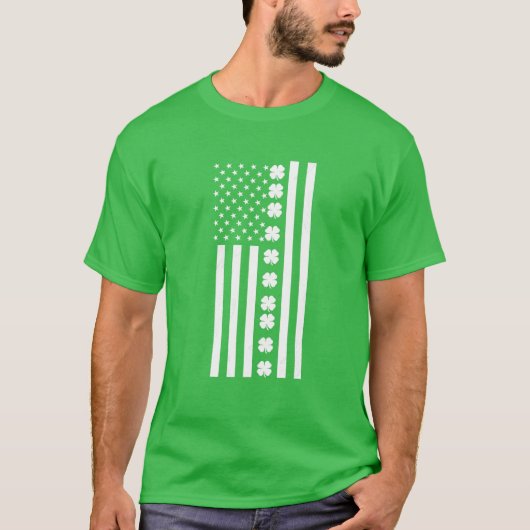 米国国旗St pattys daySt patricks day2022A Tシャツ (正面)
