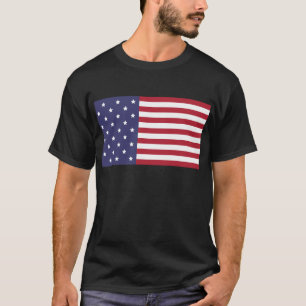 米国国旗Tシャツ – アメリカ愛国心プライドティー Tシャツ