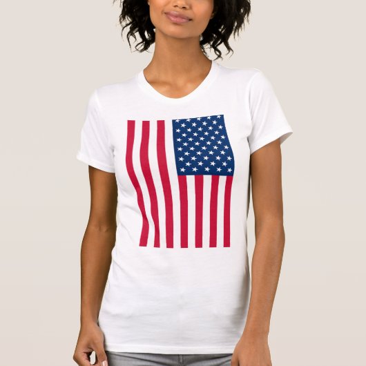 米国国旗Tシャツ – 愛国心 Tシャツ (正面)