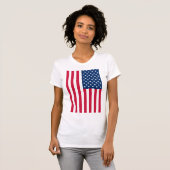 米国国旗Tシャツ – 愛国心 Tシャツ (正面フル)