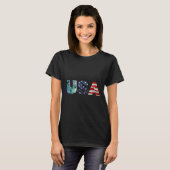 米国国旗Tシャツ Tシャツ (正面フル)