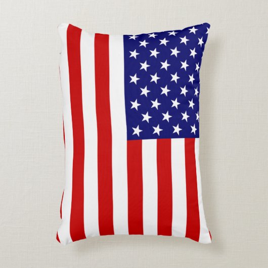 米国国旗tpcnt アクセントクッション (正面(垂直))