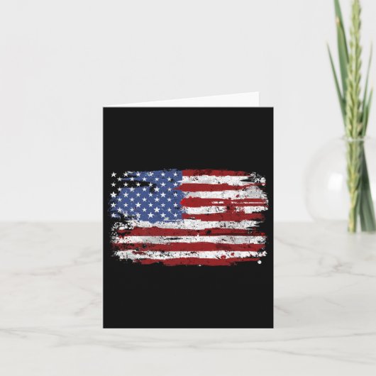 米国国旗U.S.U.S.4th カード (正面)