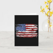 米国国旗U.S.U.S.4th カード (黄色い花)