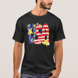 米国国旗U.S.U.S.4th Tシャツ