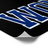 米国国旗USA女子サッカーのポスター(大) ポスター (角)