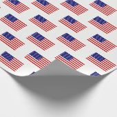 米国国旗wpcnt ラッピングペーパー (角)