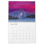 米国国立公園カレンダー カレンダー (1月 2027)