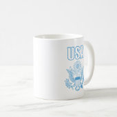 米国国章 コーヒーマグカップ (正面右)