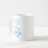米国国章 コーヒーマグカップ (正面左)