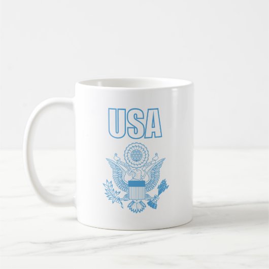 米国国章 コーヒーマグカップ (左)