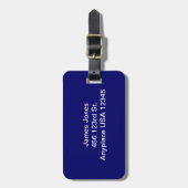 米国国防総省 ラゲッジタグ (正面縦)