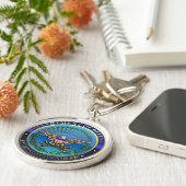 米国国防総省(DoD) キーホルダー (側面)