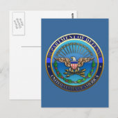 米国国防総省(DoD) ポストカード (正面/裏面)