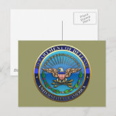 米国国防総省(DoD) ポストカード (正面/裏面)