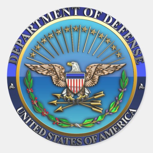 米国国防総省(DoD) ラウンドシール (正面)