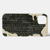 米国地図 Case-Mate iPhoneケース (裏面 (横))