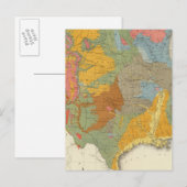 米国地質図 ポストカード (正面/裏面)