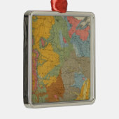 米国地質図 メタルオーナメント (右)