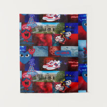 米国大学タペストリー