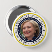 米国大統領のシール 缶バッジ (正面&裏面)