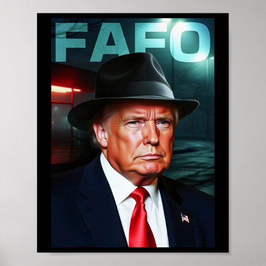 米国大統領ファフォ ポスター (正面)