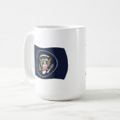 米国大統領紋章フラグマグ コーヒーマグカップ (正面左)