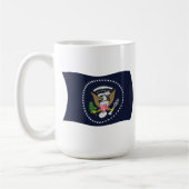 米国大統領紋章フラグマグ コーヒーマグカップ (左)