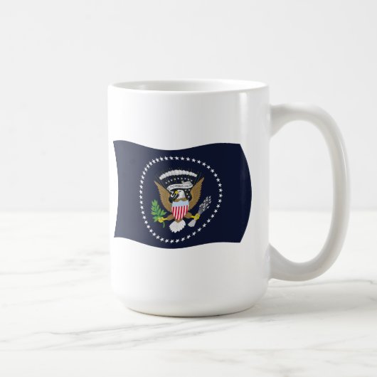 米国大統領紋章フラグマグ コーヒーマグカップ (右)