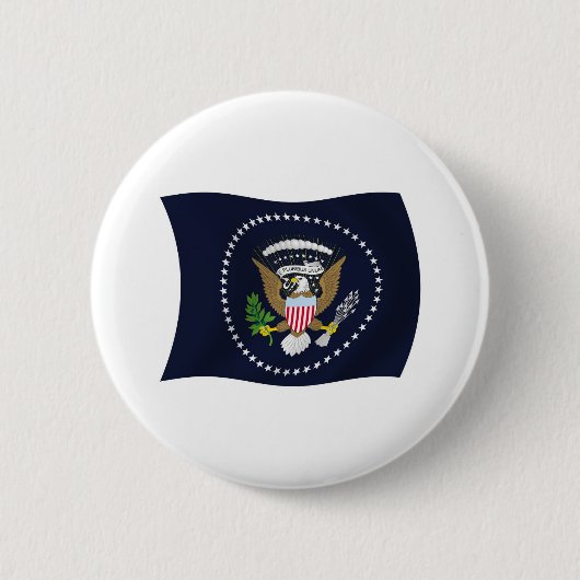 米国大統領紋章旗ボタン 缶バッジ (正面)