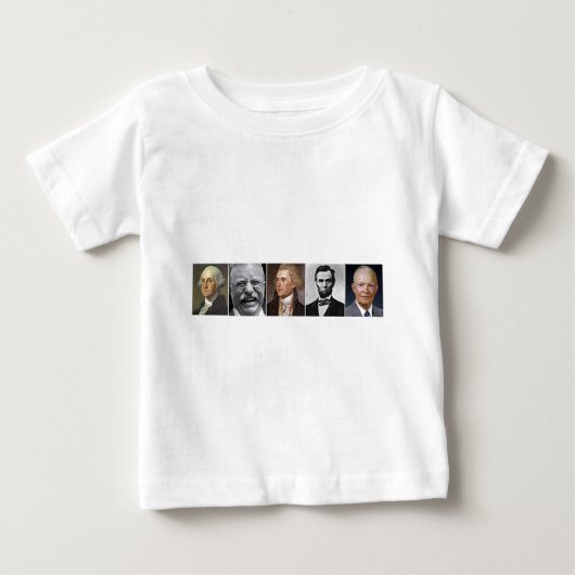 米国大統領 ベビーTシャツ (正面)