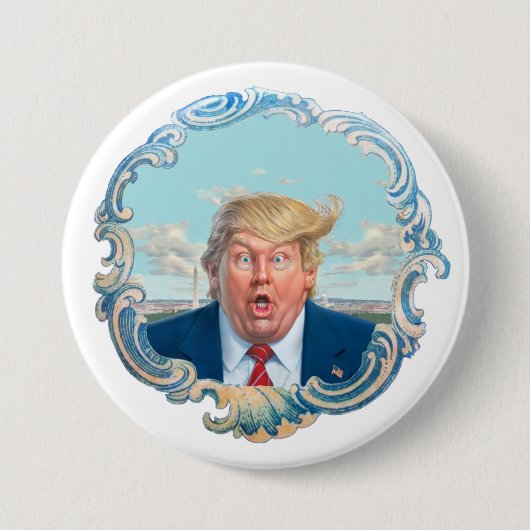 米国大統領 缶バッジ (正面)