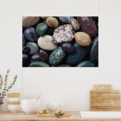 米国太平洋岸カラフル西岸 ポスター (キッチン)