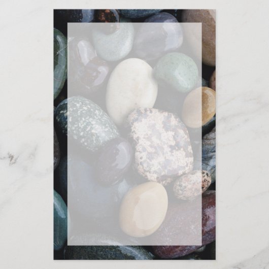 米国太平洋岸カラフル西岸 便箋 (正面)