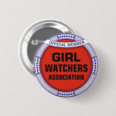 米国女子監視協会 缶バッジ (正面&裏面)