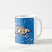 米国宇宙シャトル1981年～2011年 コーヒーマグカップ (正面右)