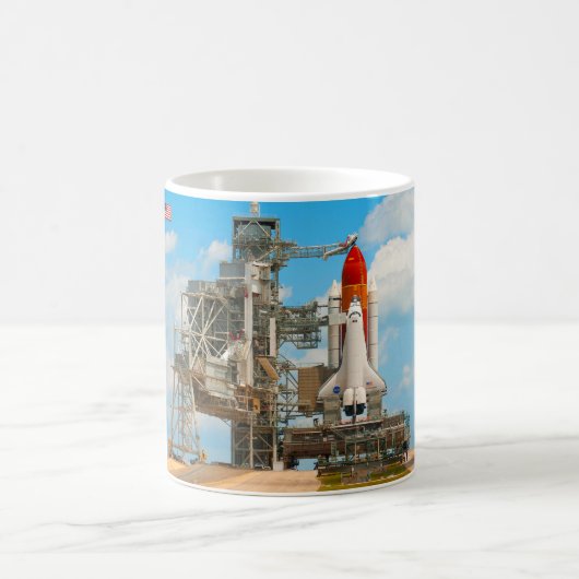 米国宇宙シャトル1981年~2011年 コーヒーマグカップ (中央)