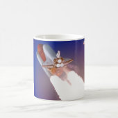 米国宇宙シャトル1981年~2011年 コーヒーマグカップ (中央)