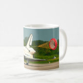 米国宇宙シャトル1981年～2011年 コーヒーマグカップ (正面右)