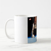 米国宇宙シャトル1981年～2011年 コーヒーマグカップ (左)