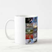 米国宇宙シャトル1981年~2011年「モンタージュ」 コーヒーマグカップ (左)