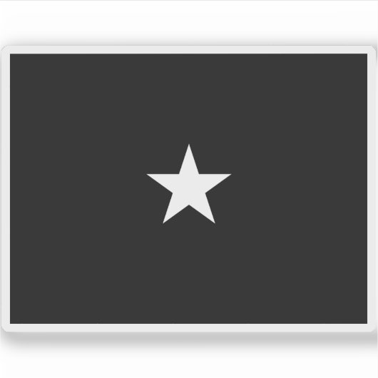 米国宇宙軍司令官の国旗 シール (正面)