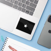 米国宇宙軍司令官の国旗 シール (ノートパソコンとiPhone)