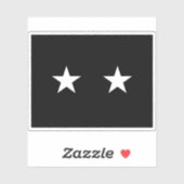 米国宇宙軍司令官専攻の旗 シール (シート)