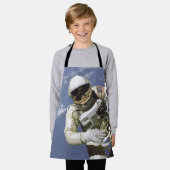 米国宇宙飛行士 エプロン (着用した状態)