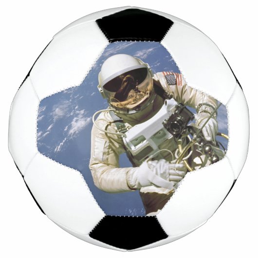 米国宇宙飛行士 サッカーボール (正面)