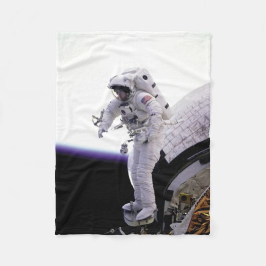米国宇宙飛行士 フリースブランケット (正面)