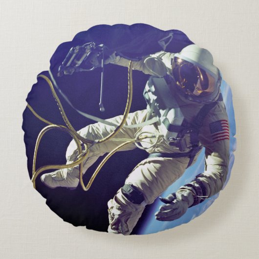 米国宇宙飛行士 ラウンドクッション (正面)
