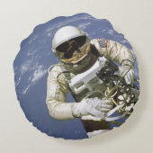 米国宇宙飛行士 ラウンドクッション (裏面)
